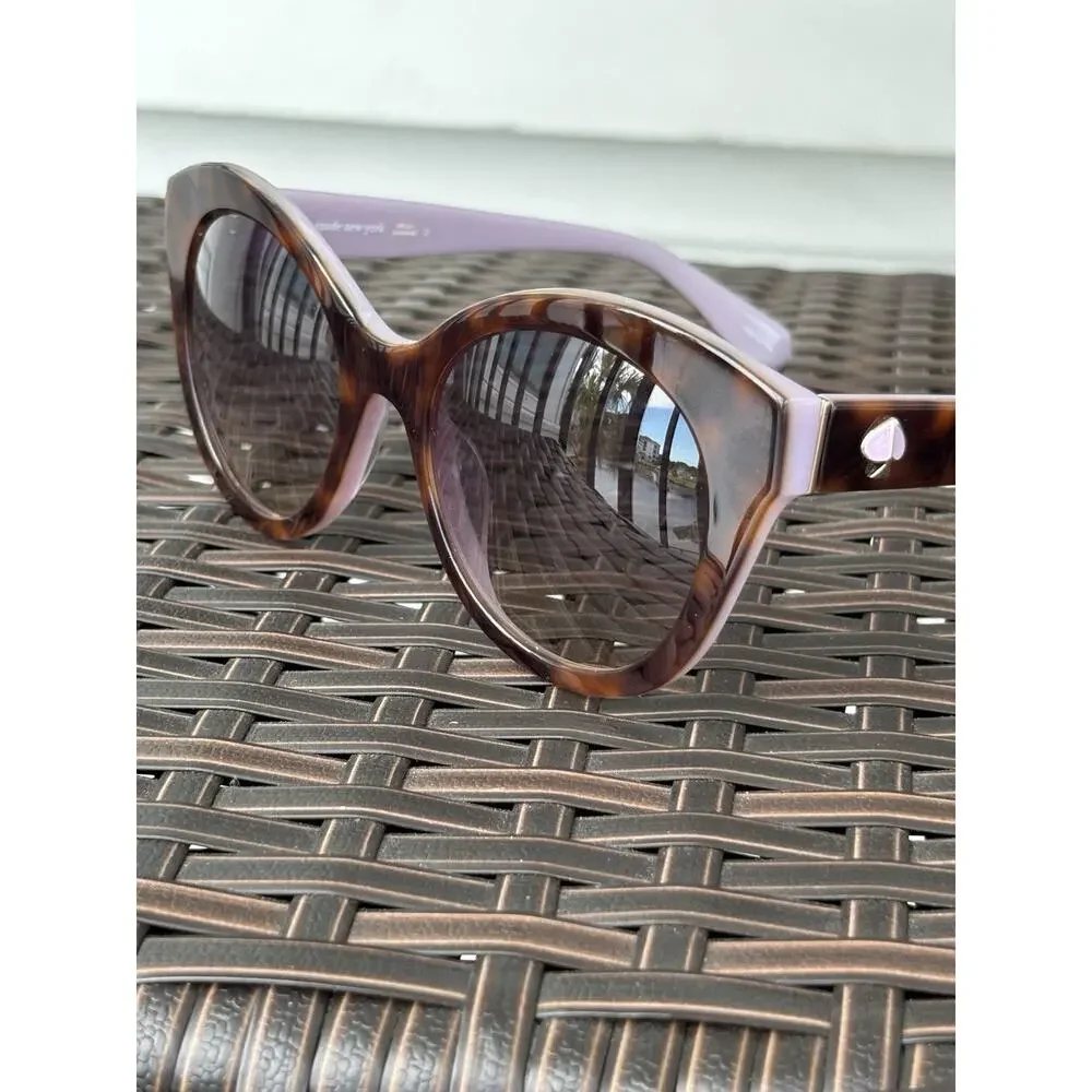 Kate Spade New York Hello Sunshine Women’s Sunglasses Purple/ Brown Gradient New